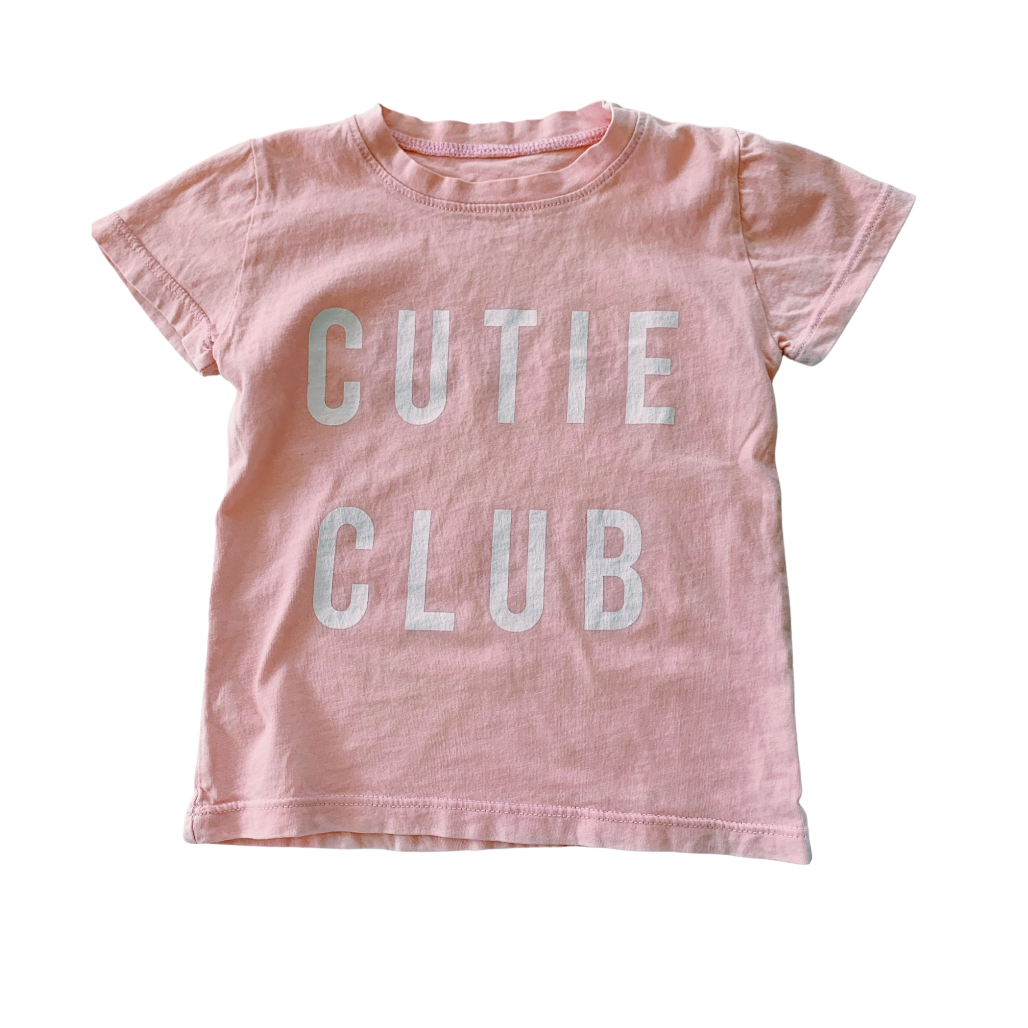 CUTIE CLUB KIDS TEE IN COTTON CANDY